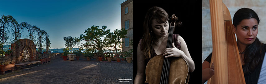 Chiara Burattini e Augusta Giraldi, violoncello e arpa