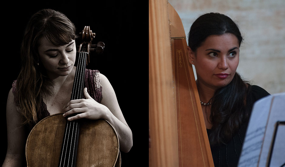 Chiara Burattini e Augusta Giraldi, violoncello e arpa