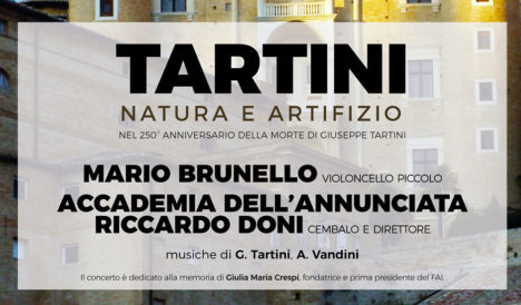 Tartini: Natura e Artifizio. Riparte la grande musica nelle Marche