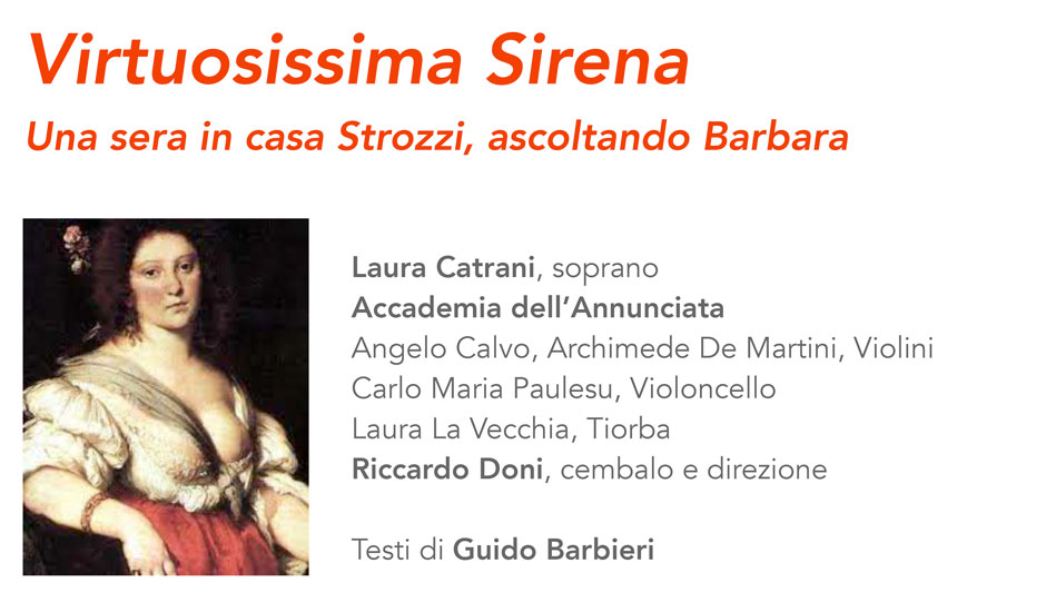 Virtuosissima Sirena: Barbara Strozzi